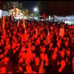 سینه‌زنی عزاداران حسینی بروجرد