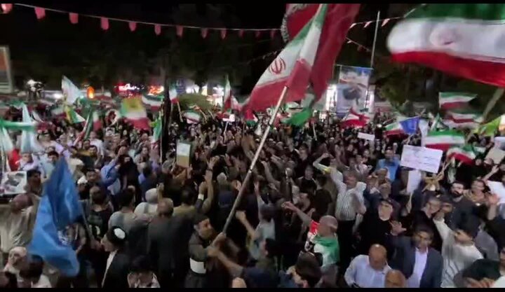 شور حسینی مردم بروجرد در اجتماع امشب