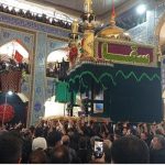 عزاداری و سینه‌زنی دسته سنتی سقا در حسینیه نظرکرده سیف شهر شاهدیه
