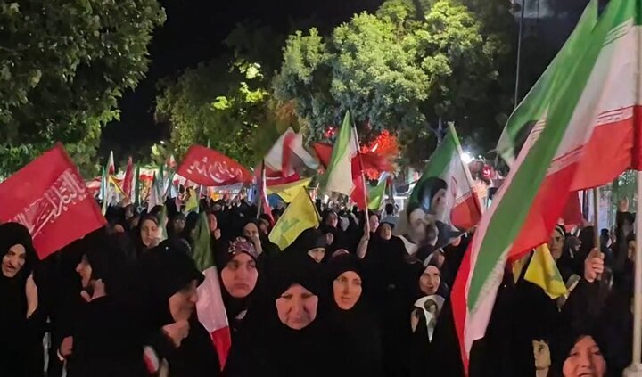 موج حضور مردمی در تجمعات شبانه گالیکش ادامه یافت