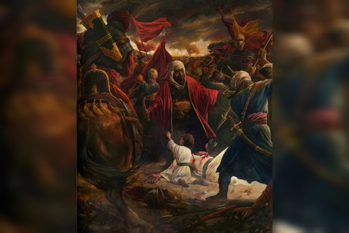 نقش شهادت در آثار محمدعلی نادری؛ وقتی قلمو با زبان درد سخن می‌گوید