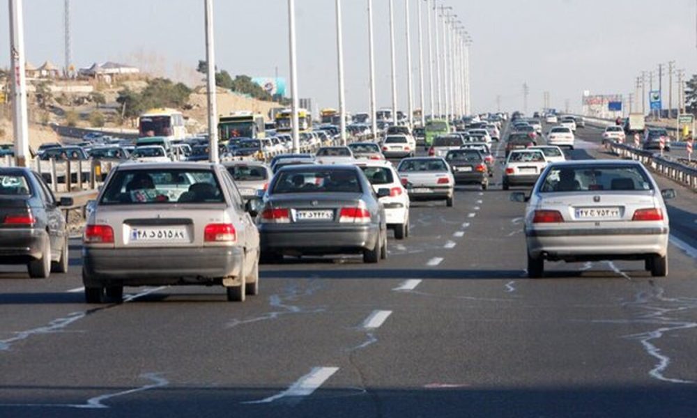 وضعیت ترافیک معابر و بزرگراه‌های شهر تهران شنبه ۶ تیر ۱۴۰۵