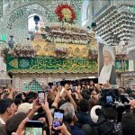 پیکر آیت‌الله العظمی محمد اسحاق فیاض در کاظمین و کربلا تشییع شد