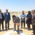 کلنگ‌زنی نیروگاه خورشیدی در الیگودرز؛ پیش‌بینی فاز دوم ۶ مگاواتی