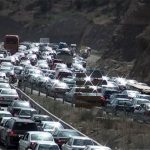 جاده چالوس بسته شد/ قفل ترافیکی در مسیر بازگشت مسافران شمال