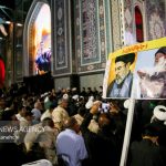 محفل عزاداری رهبر شهید در حرم مطهر رضوی