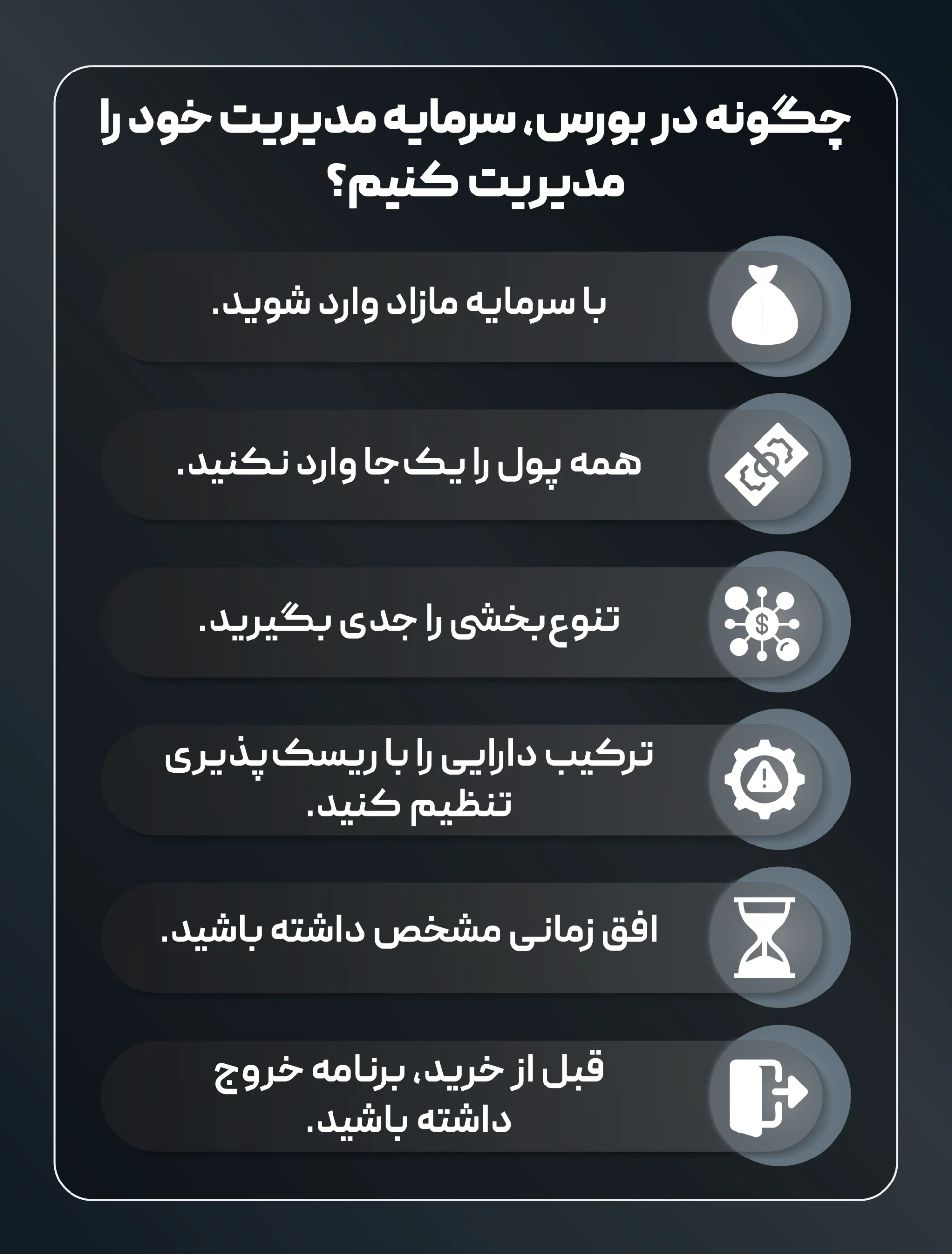 چگونه در بورس، سرمایه مدیریت خود را مدیریت کنیم؟ چقدر سرمایه برای ورود به بورس لازم است؟