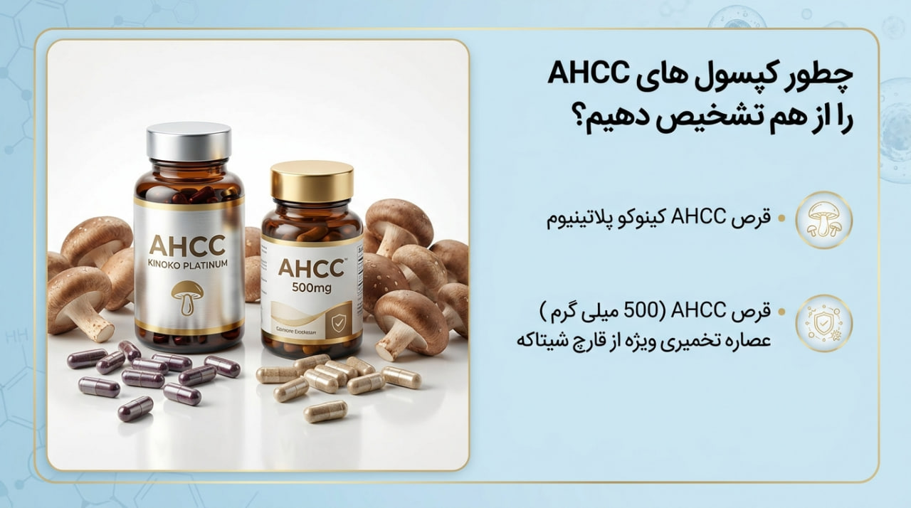 طوفان AHCC در مطب های اورولوژی|پایان دوره لیزر میلیونی چطور کپسول های AHCC را از هم تشخیص دهیم؟