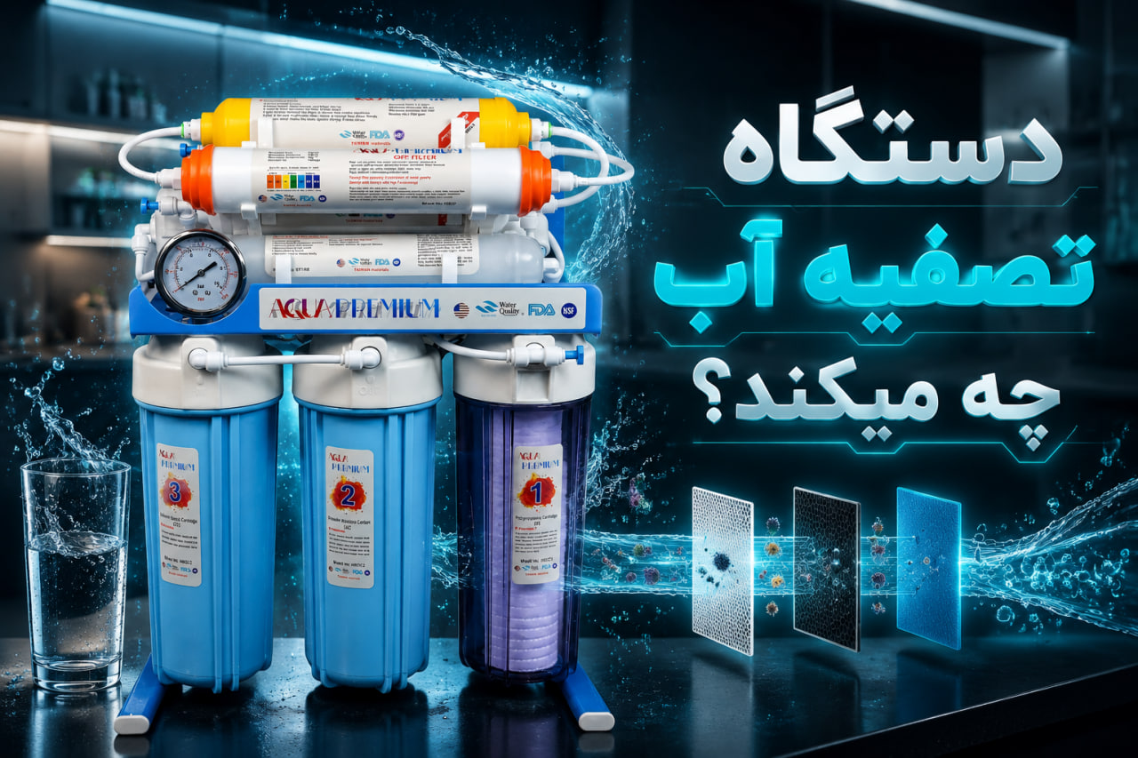دستگاه تصفیه آب چه میکند؟