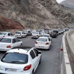 ترافیک سنگین در محور کندوان