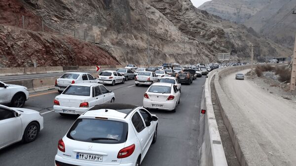 ترافیک سنگین در کندوان؛ مسیر تهران یکطرفه شد