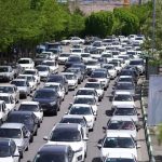 ترافیک سنگین در آزادراه کرج-تهران