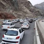 ترافیک ۷ کیلومتری در جاده کندوان