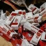 توقیف ۲۵موتورسیکلت متخلف و کشف ۳۲۹ هزار و ۸۰۰ نخ سیگار در آران و بیدگل