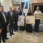 دیدار تعدادی از نمایندگان مجلس با خانواده شهیدان عسگری