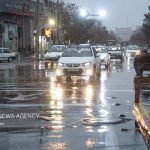 رگبار باران در مازندران
