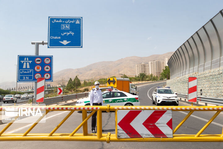 هشدار به مسافران؛ جاده چالوس امروز یکطرفه می شود