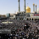 پیکر آیت‌الله شبیری زنجانی به حرم حضرت معصومه(س) رسید