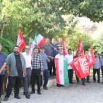 تجدید میثاق کارکنان تبلیغات اسلامی فارس با شهدا زیر پرچم خونخواهی